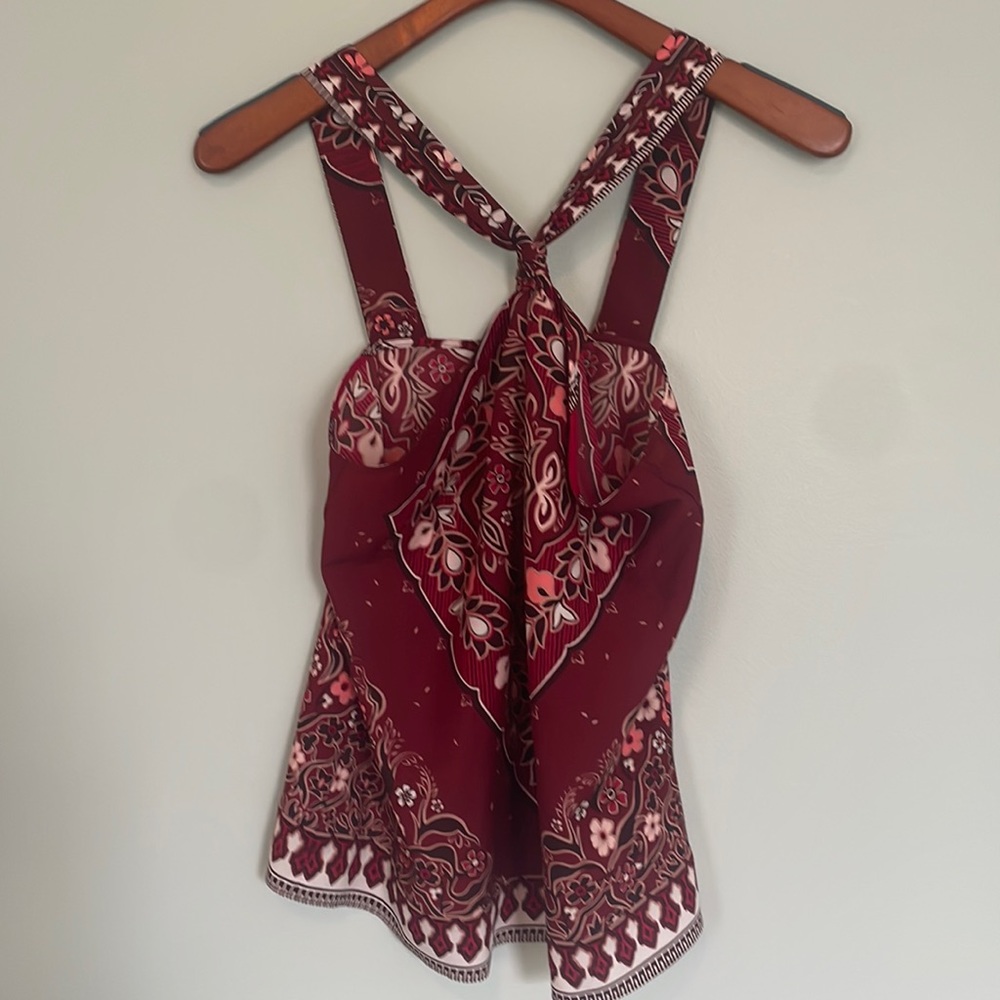 Banana republic bandeau blouse S
